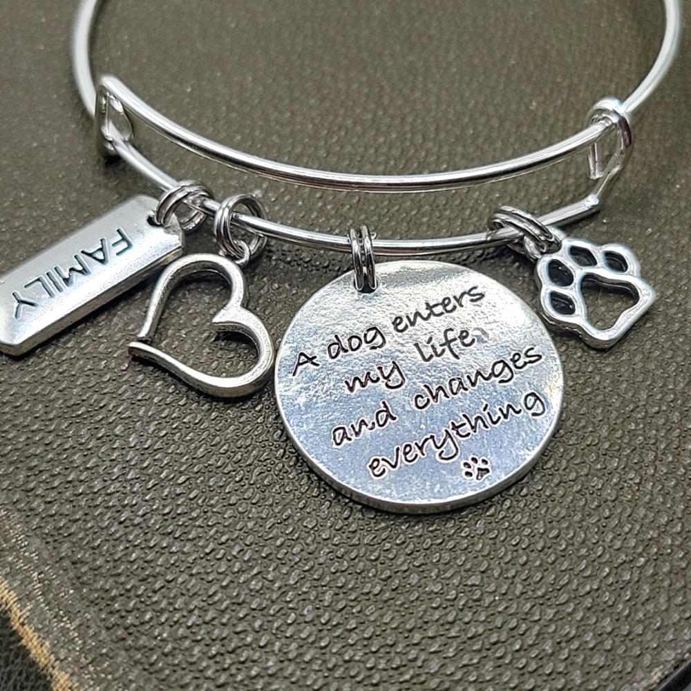 Dog lover bracelet